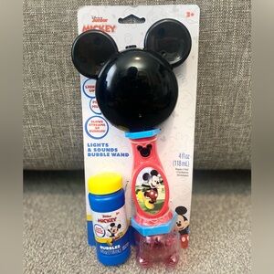 Mickey Mouse Lights and Sound Bubble Wand
